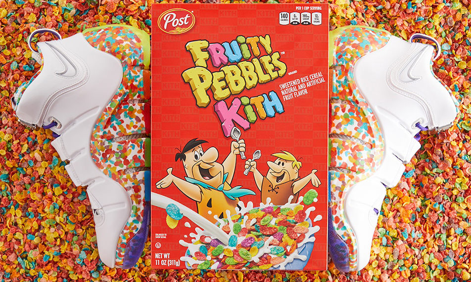 KITH Treats x Fruity PEBBLES™ x Nike LeBron 4 合作鞋款发布