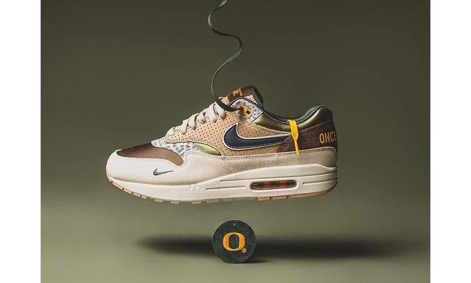 Division Street x Nike Air Max 1「University of Oregon」PE 合作鞋款发售
