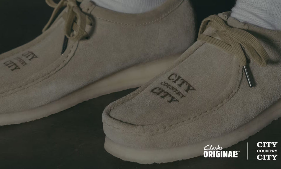 atmos x CITY COUNTRY CITY x Clarks Wallabee 合作鞋款发布
