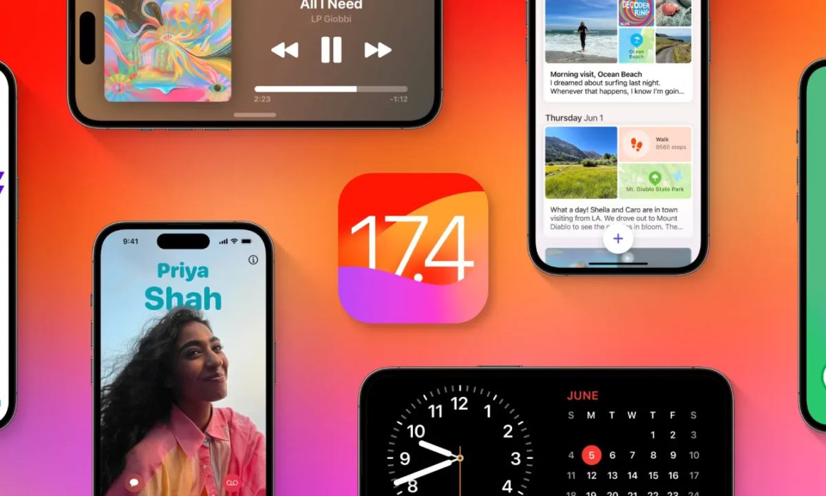 「失窃设备保护」和「播客」等新功能上线，苹果推出 iOS 17.4 更新