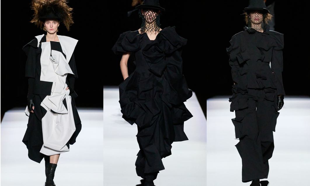 Yohji Yamamoto  2024 秋冬女装秀发布