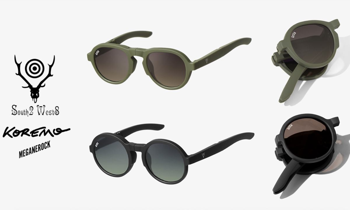 South2 West8 x MEGANEROCK 限定款墨镜发布