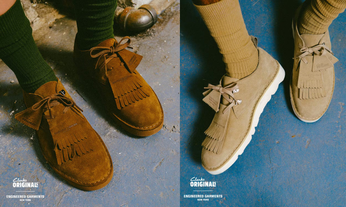 Engineered Garments x Clarks Originals 推出全新鞋款