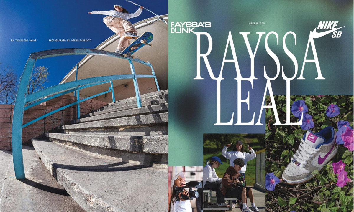 滑板冠军 Rayssa Leal 与 Nike SB 推出合作鞋款