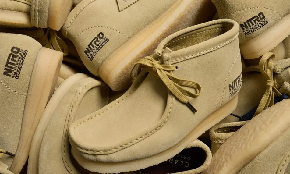 NITRO MICROPHONE UNDERGROUND x Clarks ORIGINALS 定制鞋款发布