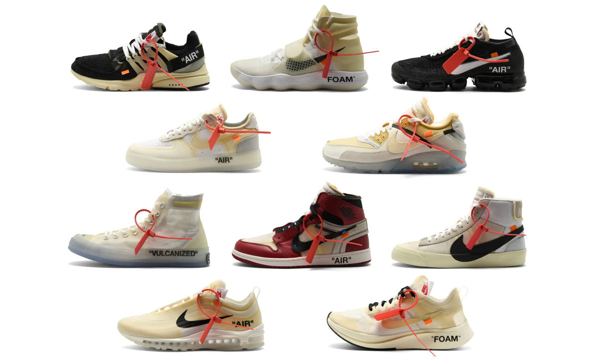 Off-White™ x Nike 「The Ten」完整系列收藏品将被拍卖