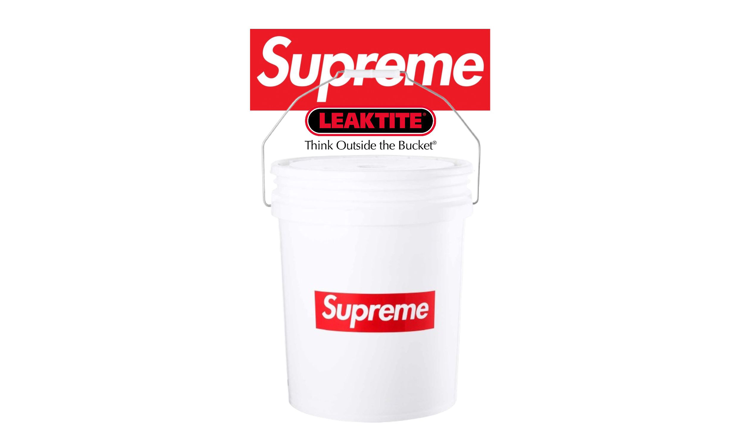 本季最无厘头单品，Supreme x Leaktite 塑料桶本周发售