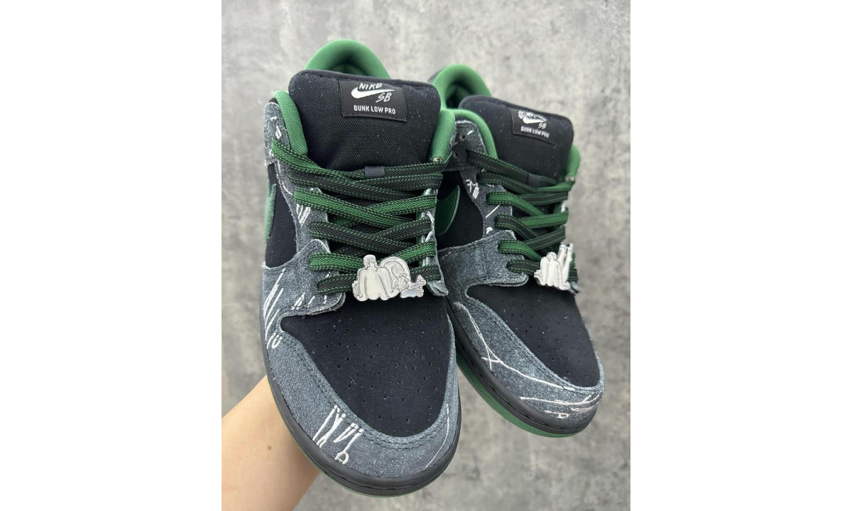 近赏 THERE Skateboards x Nike SB Dunk Low 联名鞋款