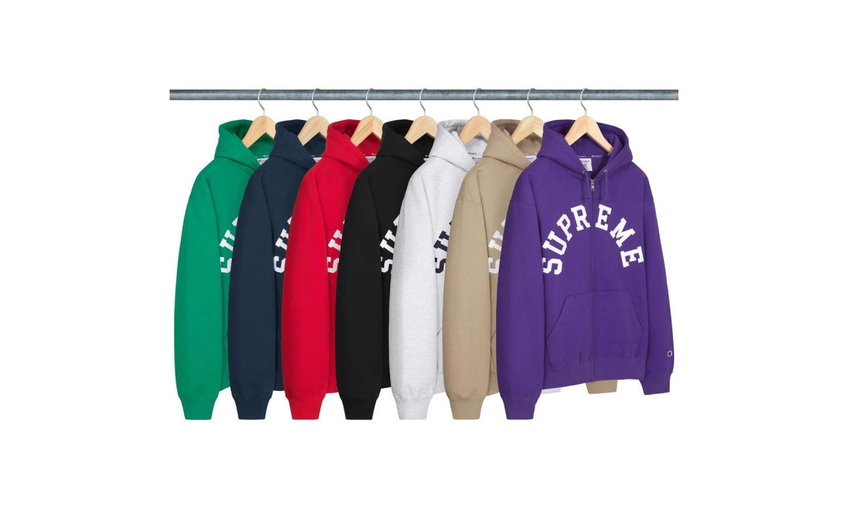 Supreme x Champion 联名系列将于本周发售