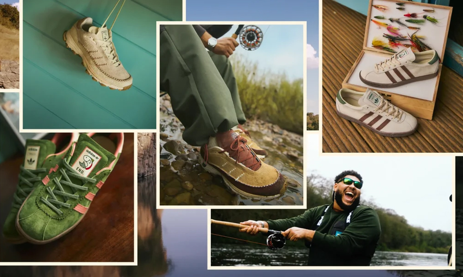 END. x adidas Originals「Fly Fishing Pack」合作鞋款发布