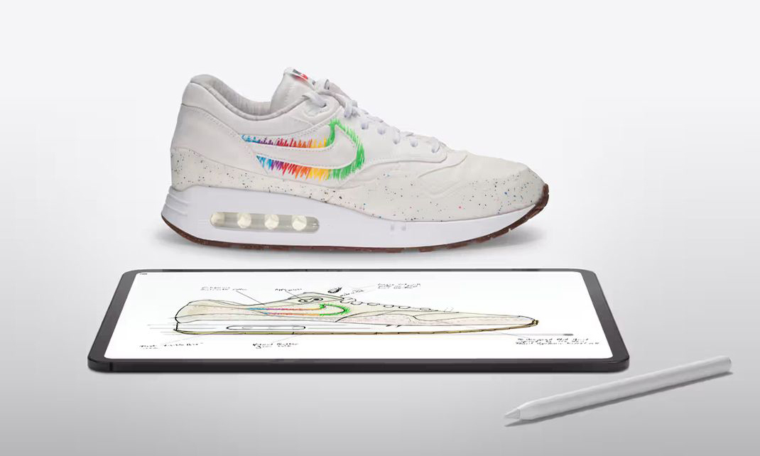 除了新款 iPad 外，苹果发布会还亮相一双定制 Nike 鞋款？