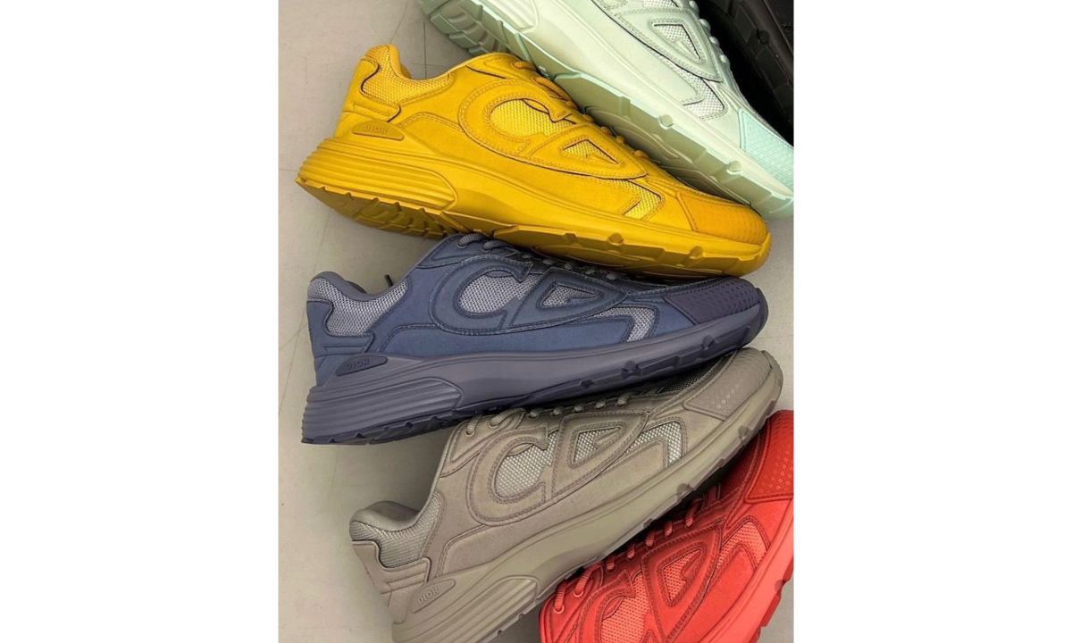 DIOR x STONE ISLAND B30 Mesh Runner 鞋款更多设计释出