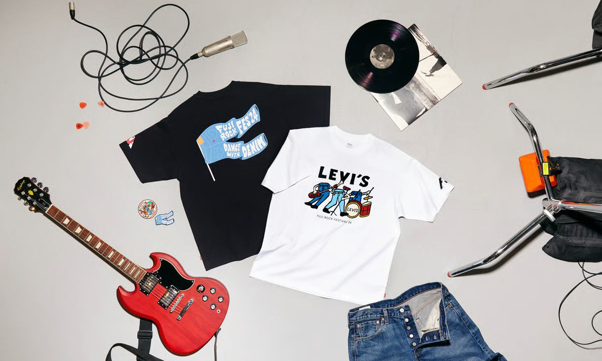 Levi’s® 成为 FUJI ROCK FESTIVAL 赞助商并推出合作单品