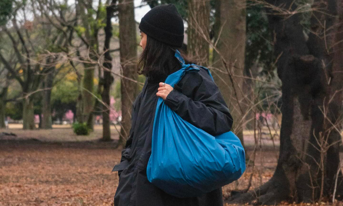 Goldwin 以生产剩余 GORE-TEX 材质呈现风吕敷