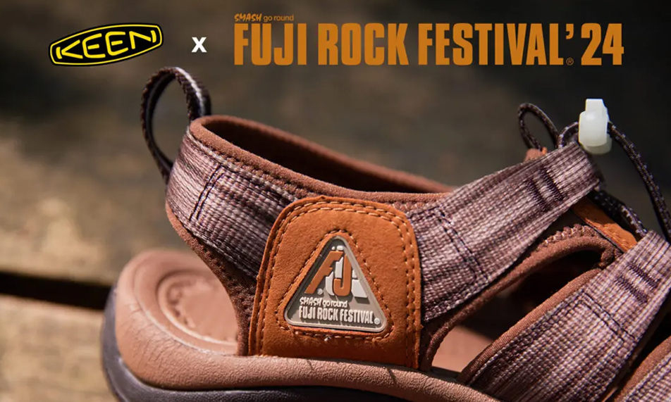 FUJI ROCK x KEEN 全新合作鞋款「NEWPORT RETRO」即将发售