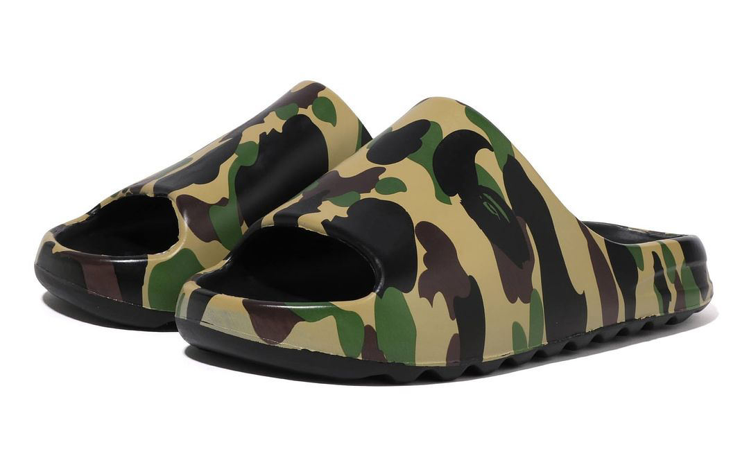 BAPE® 推出 1ST CAMO 迷彩拖鞋