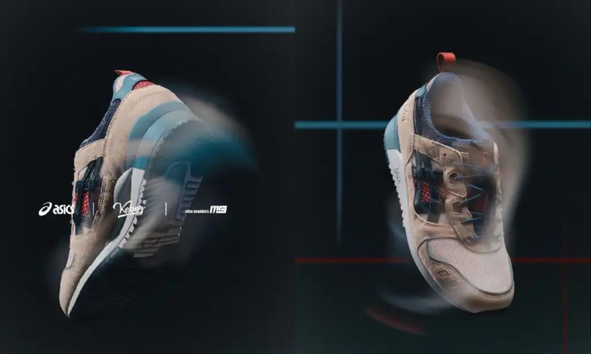 ASICS x mita sneakers x KEBOZ 三方联名鞋款发布