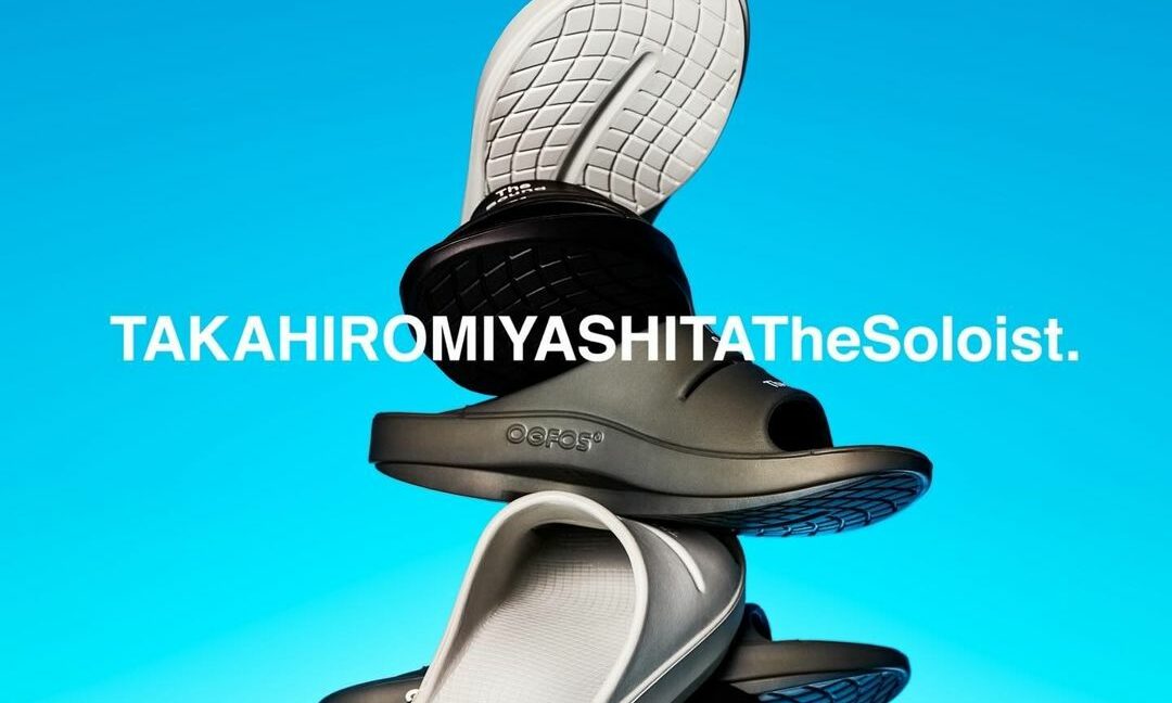 TAKAHIROMIYASHITATheSoloist. x OOFOS 合作鞋款发售在即