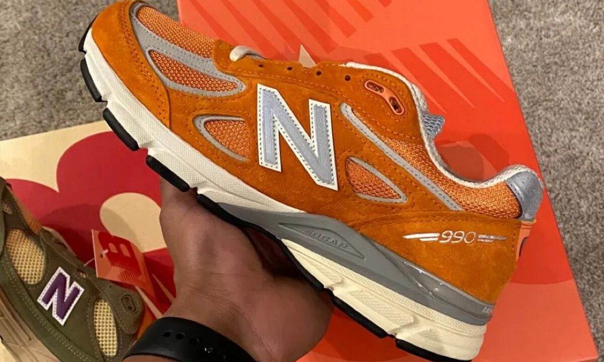 Aimé Leon Dore x New Balance 990V4「Orange Suede」抢先一览