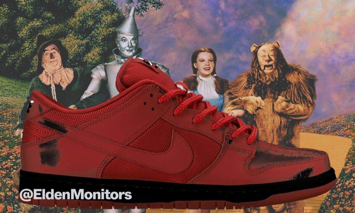 《绿野仙踪》x Nike SB Dunk Low 限量鞋款释出