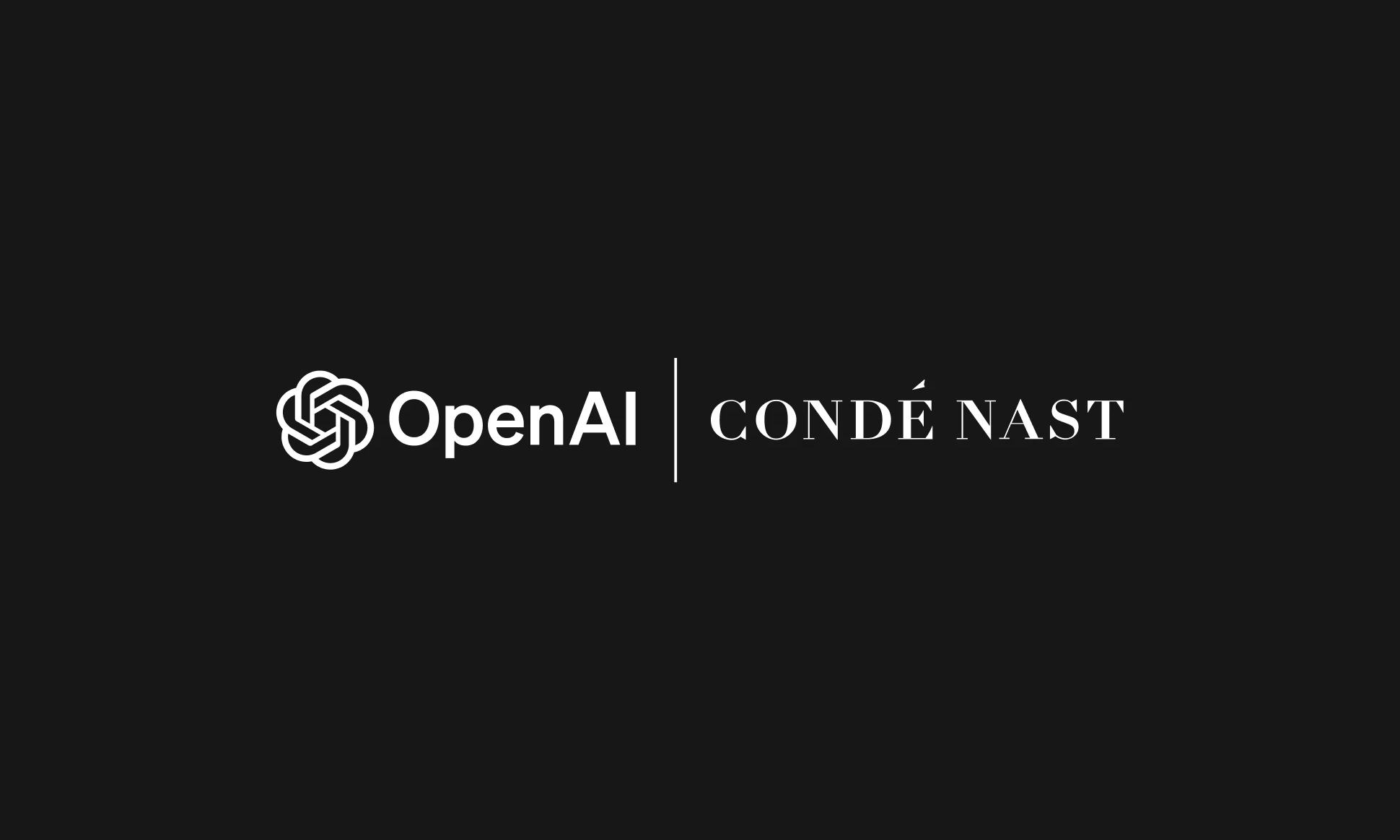 康泰纳仕与 OpenAI 达成合作关系