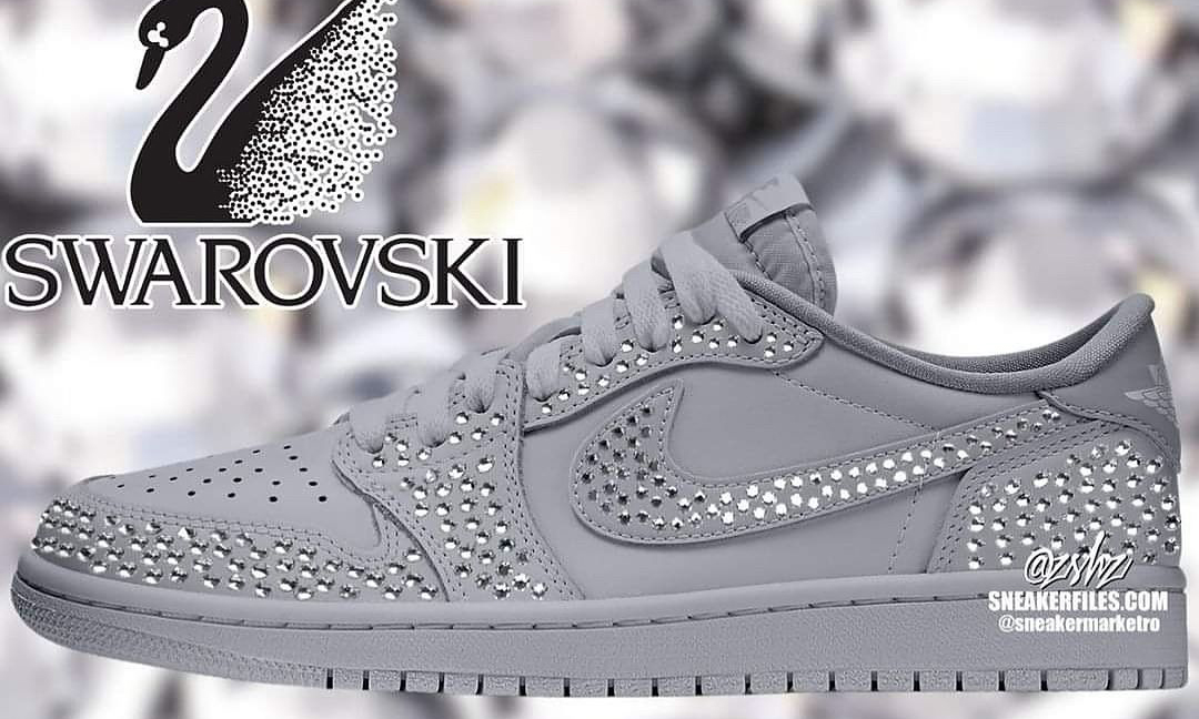 Swarovski x Nike Air Jordan I Low 特别合作鞋款发售预定