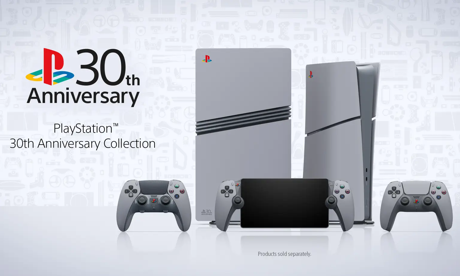 索尼发布三十周年 PS5/PS5 PRO 主机系列，11 月 21 日发售