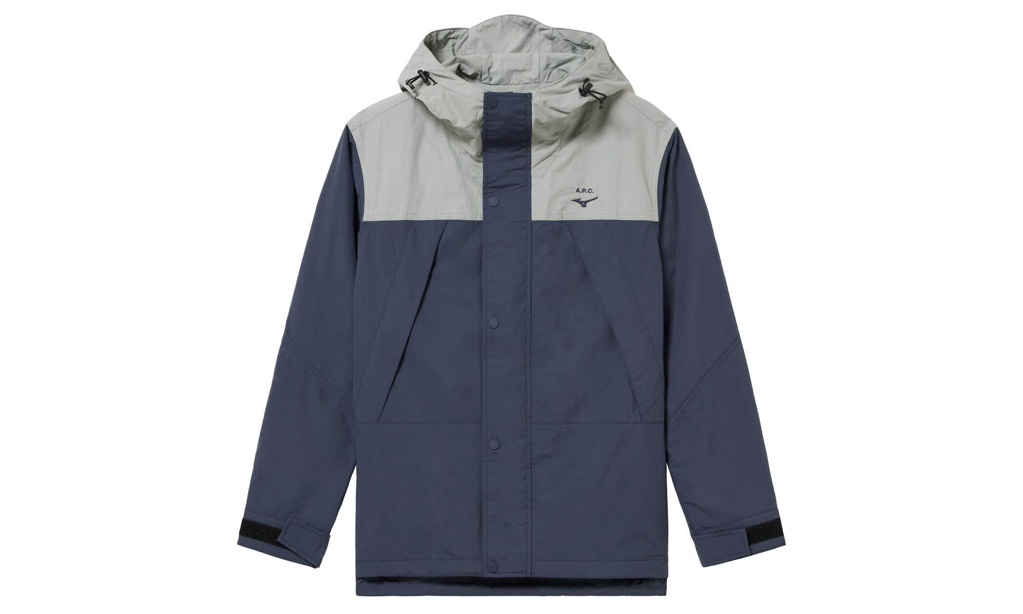 A.P.C. x MIZUNO 合作系列推出特别款登山夹克