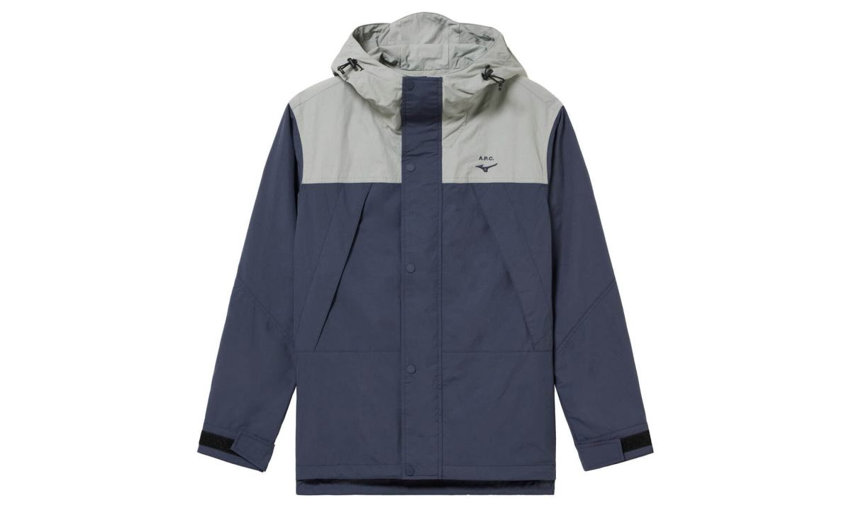 A.P.C. x MIZUNO 合作系列推出特别款登山夹克