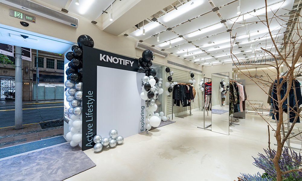 KNOTIFY 全国首间线下旗舰店于上海开幕