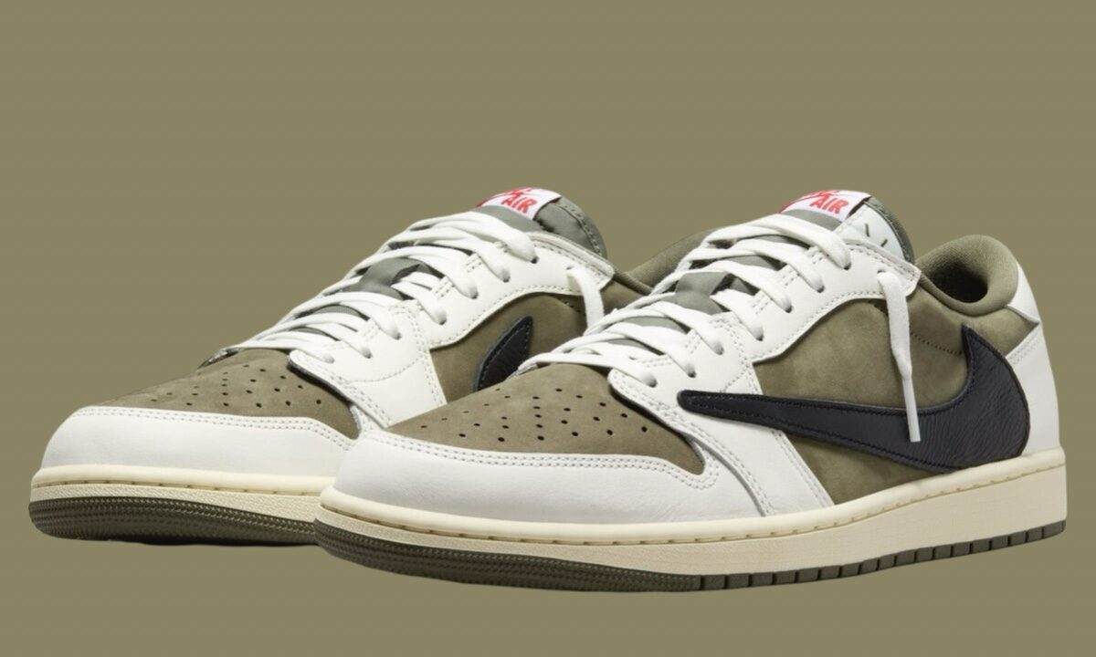 Travis Scott x Air Jordan I Low OG「Medium Olive」发售预告
