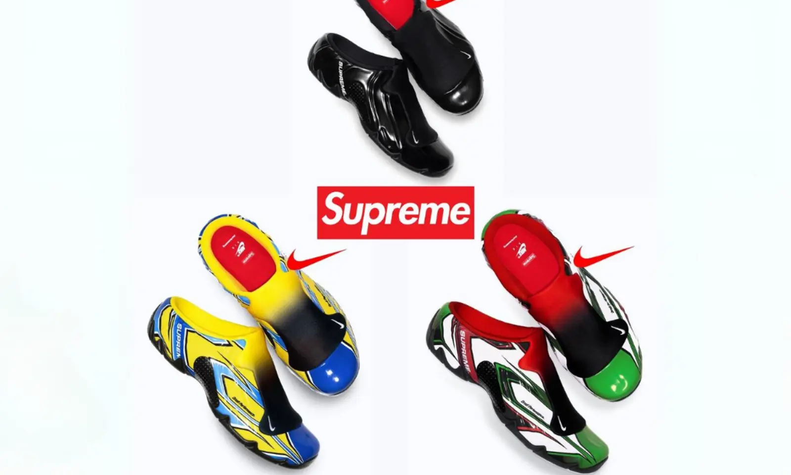 Supreme x Nike Clogposite 系列即将开售