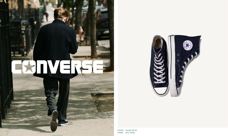 A.PRESSE x CONVERSE 首款合作运动鞋登场