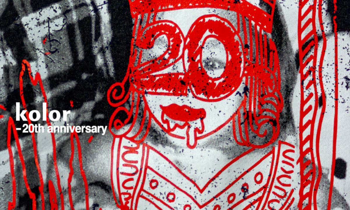 kolor 20 周年纪念单品即将发布