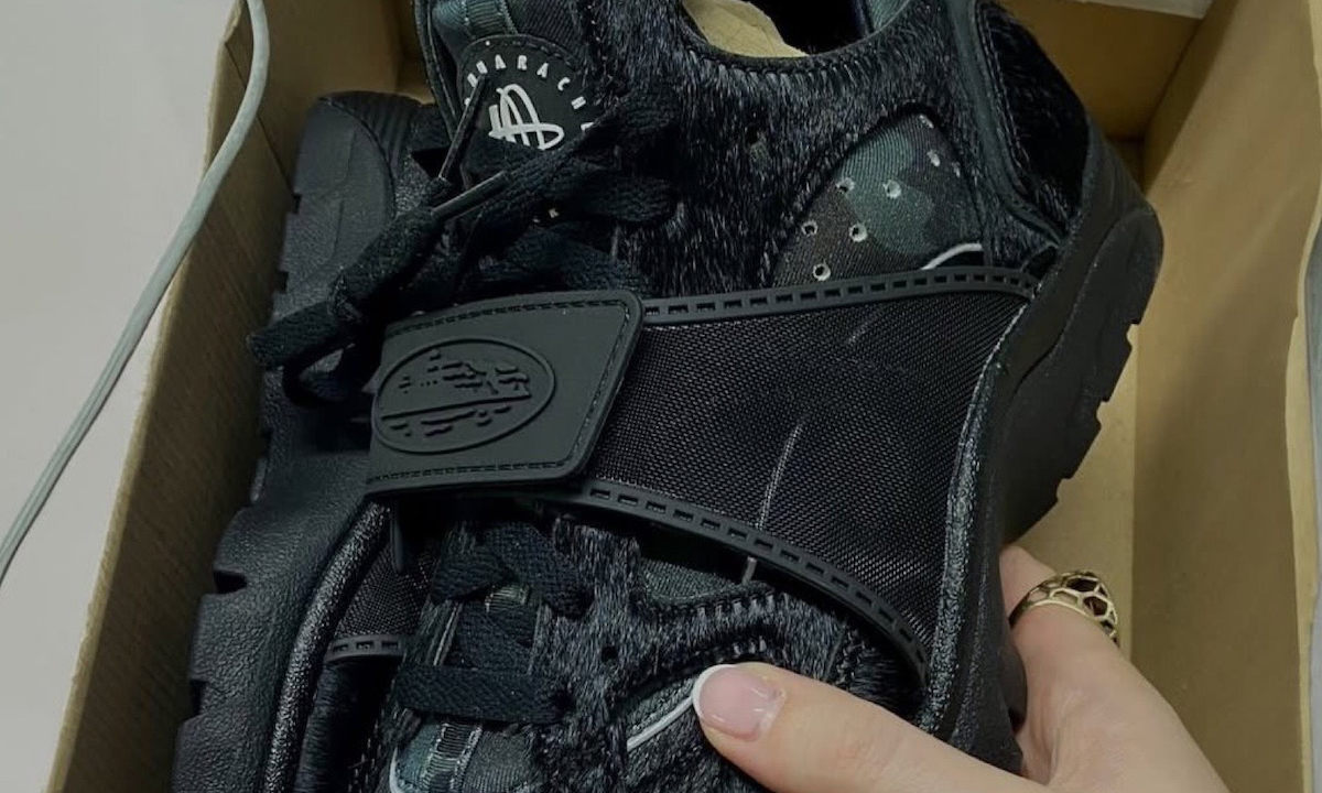 Corteiz x Nike Air Trainer Huarache 公开全新材质版本