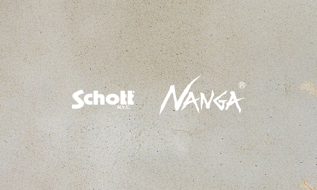 Schott JAPAN x NANGA 全新合作系列发布