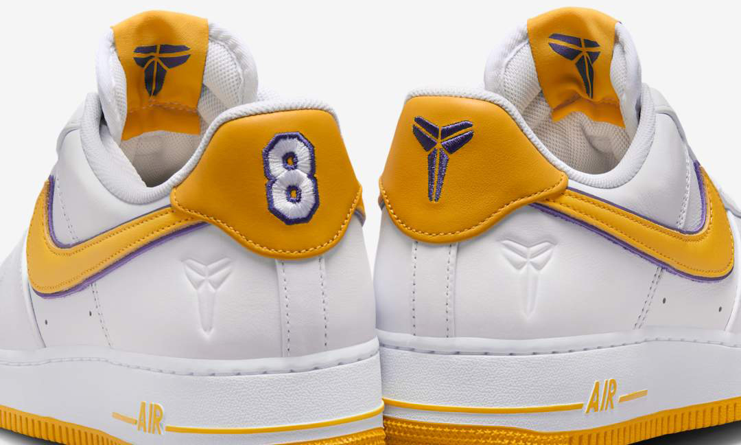 Kobe Bryant x Nike Air Force 1 Low「Home」释出