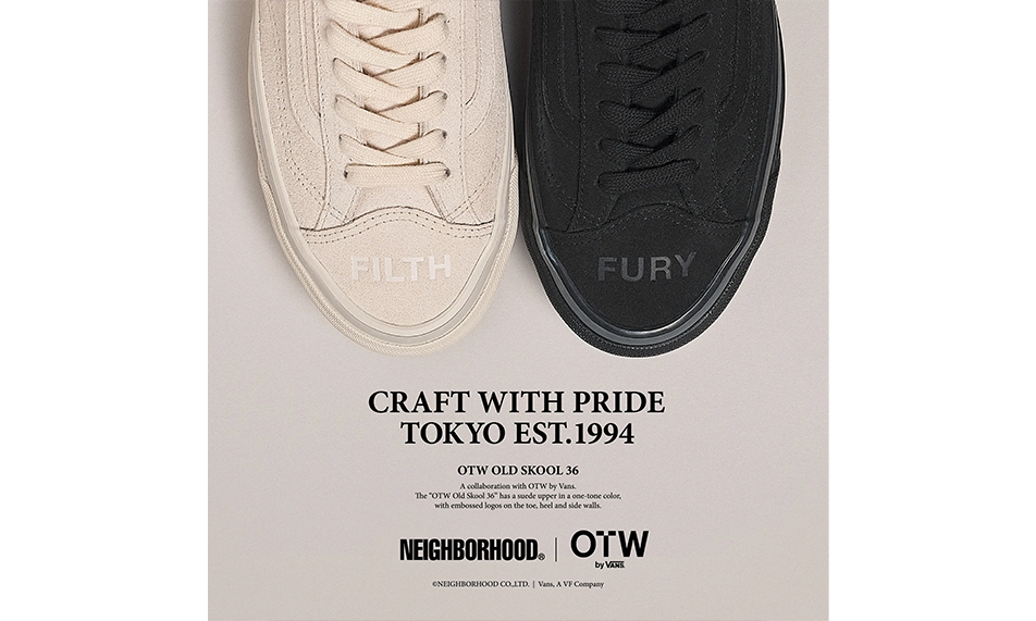 NEIGHBORHOOD® x OTW by Vans OLD 全新鞋款来袭