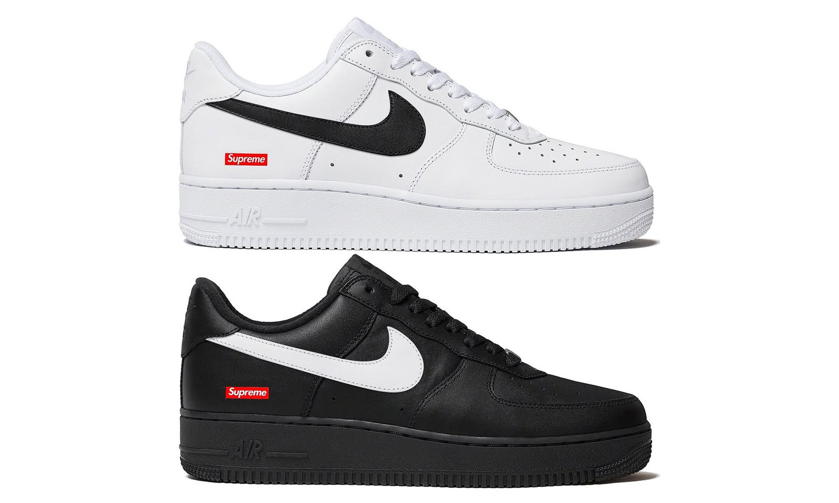 Supreme x Nike Air Force 1 Low 全新合作鞋款即将登场