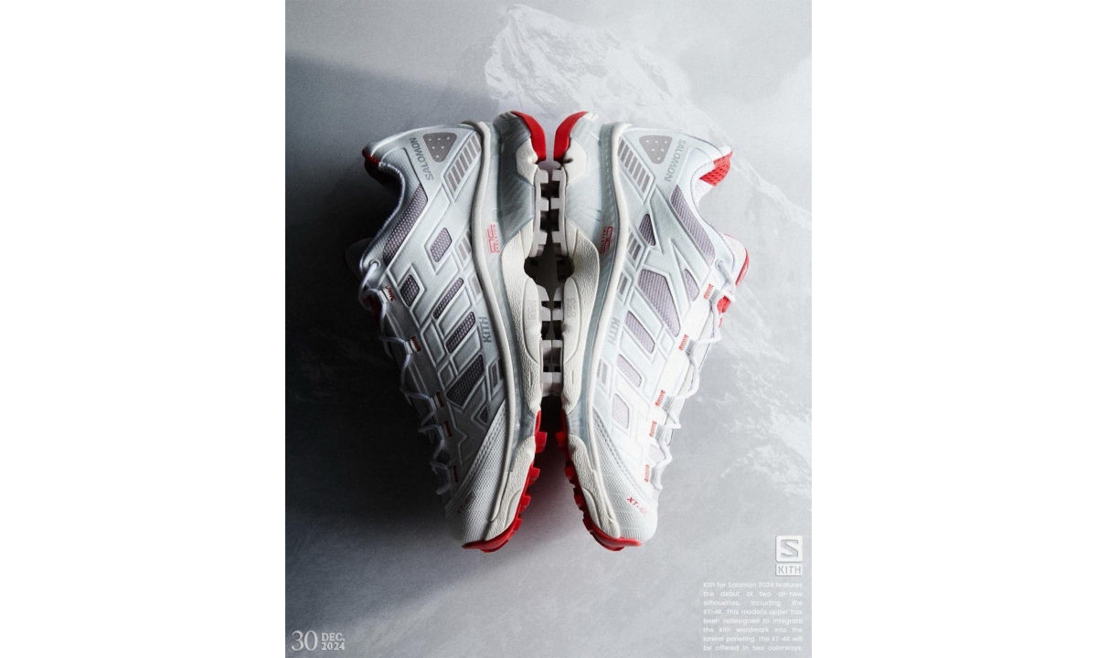 KITH 与 SALOMON 合作回归，推出 XT-4K 鞋款