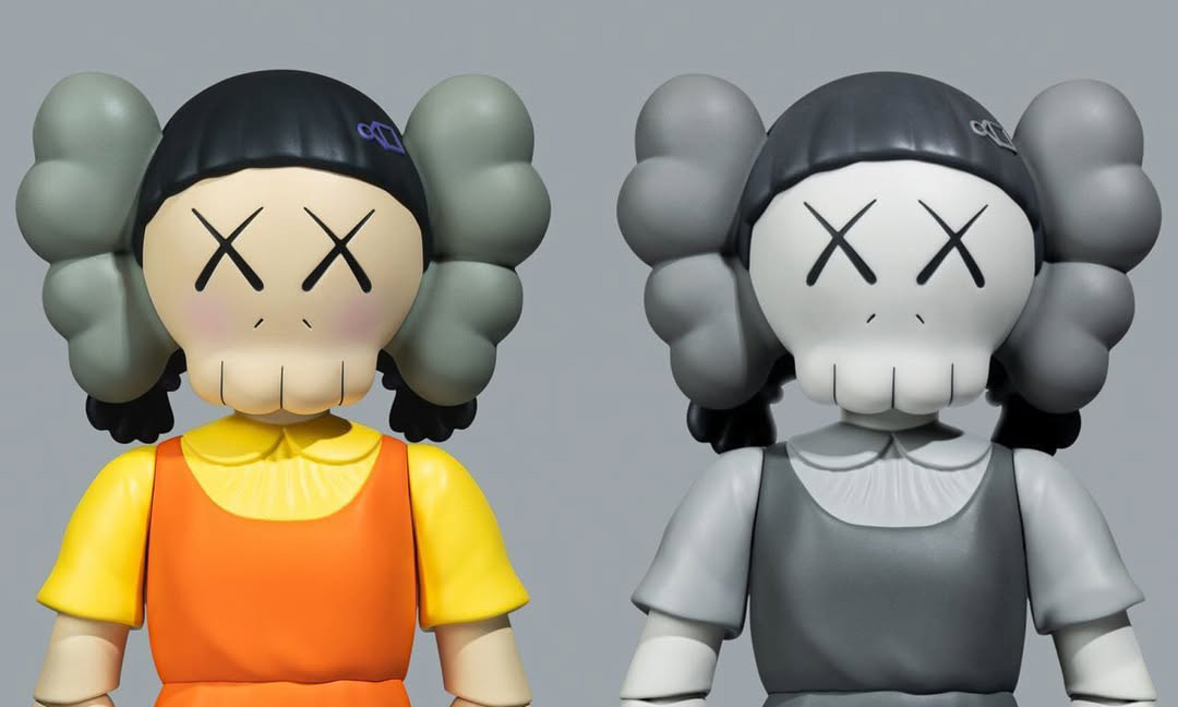 KAWS 联动《鱿鱼游戏》推出  YOUNG-HEE 人物玩偶