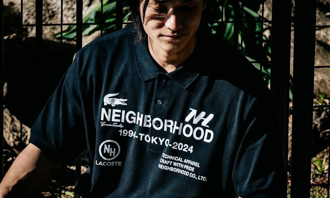 NEIGHBORHOOD®︎ x LACOSTE 合作系列限定登场