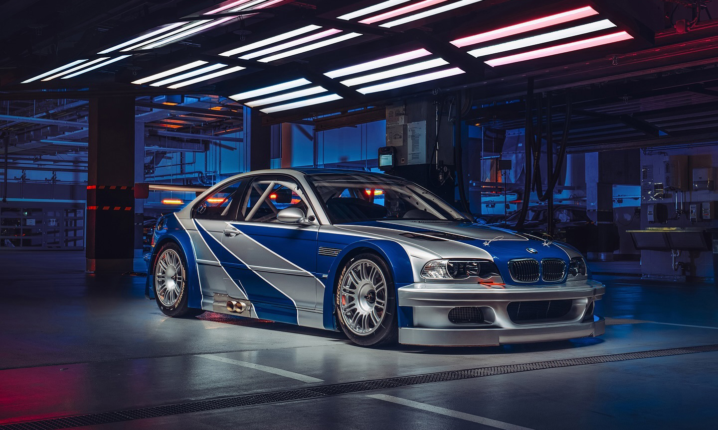 BMW 打造《极品飞车》M3 GTR 2001 实车版本