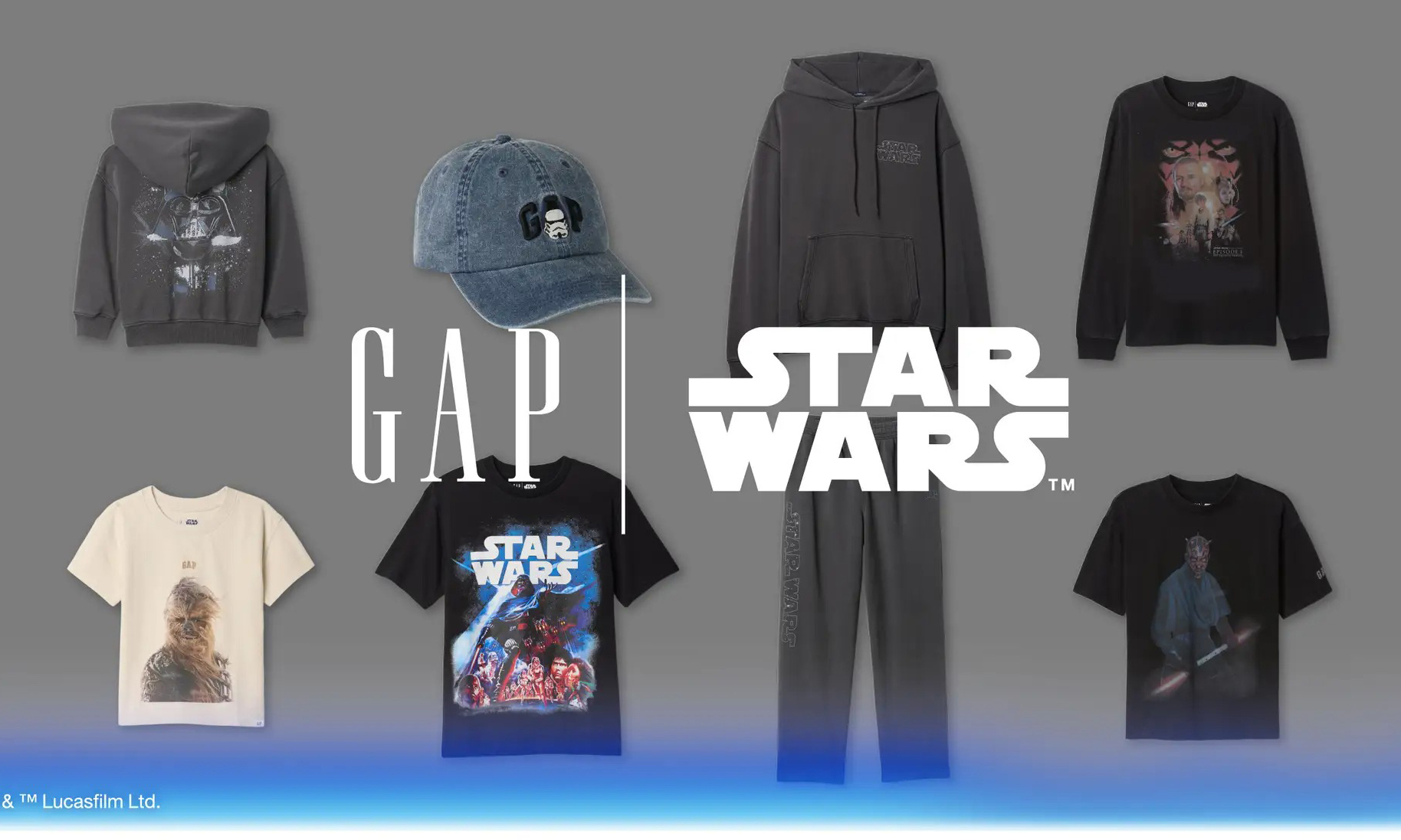 GAP x STAR WARS 最新合作系列即将发售