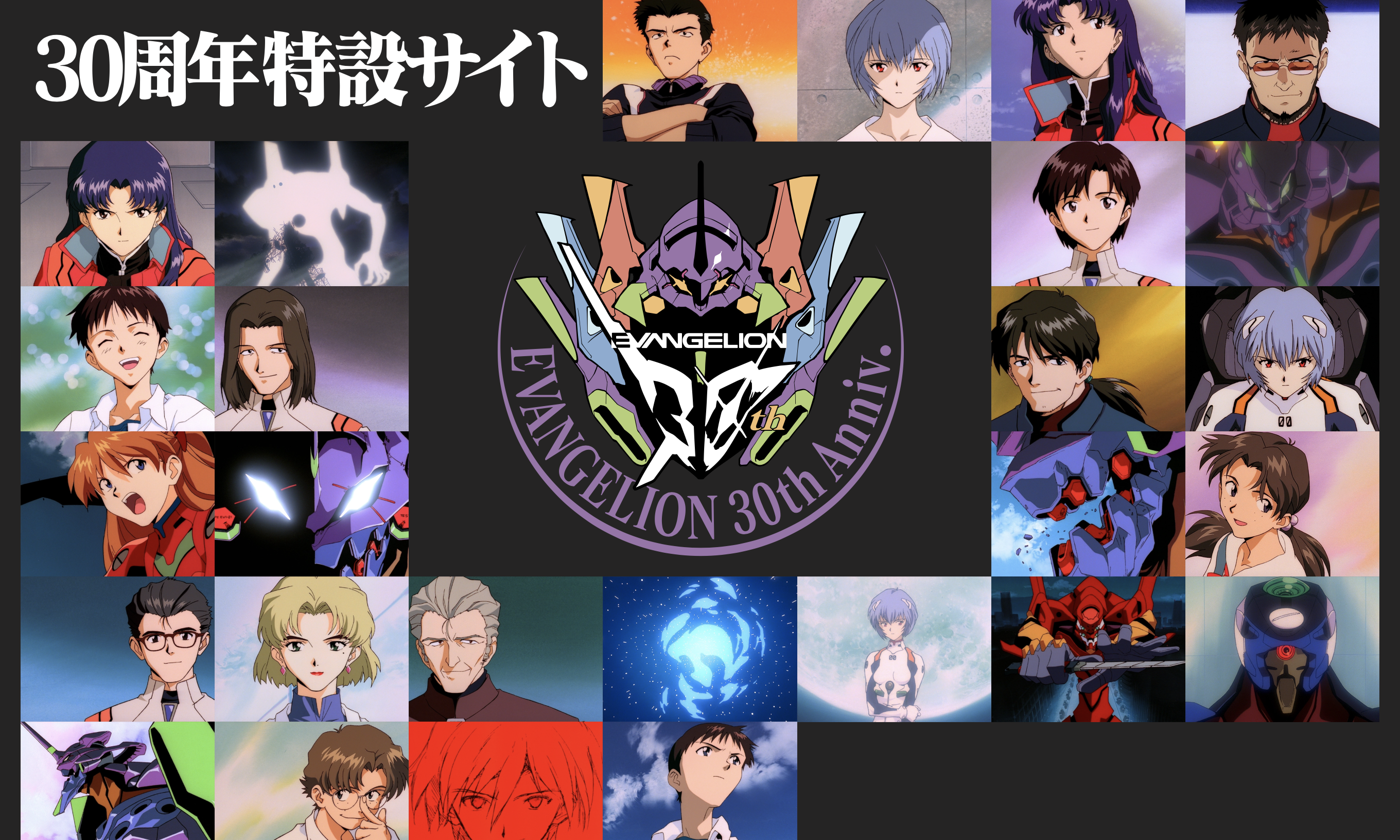 《新世纪福音战士》发布 EVANGELION:30+ 三十周年企划