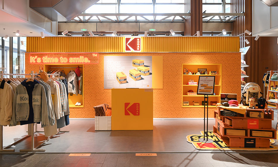KODAK Apparel 限时快闪空间登陆上海新天地
