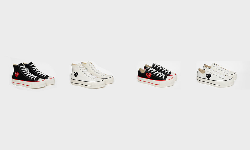 PLAY COMME des GARÇONS x CONVERSE 全新合作款来袭