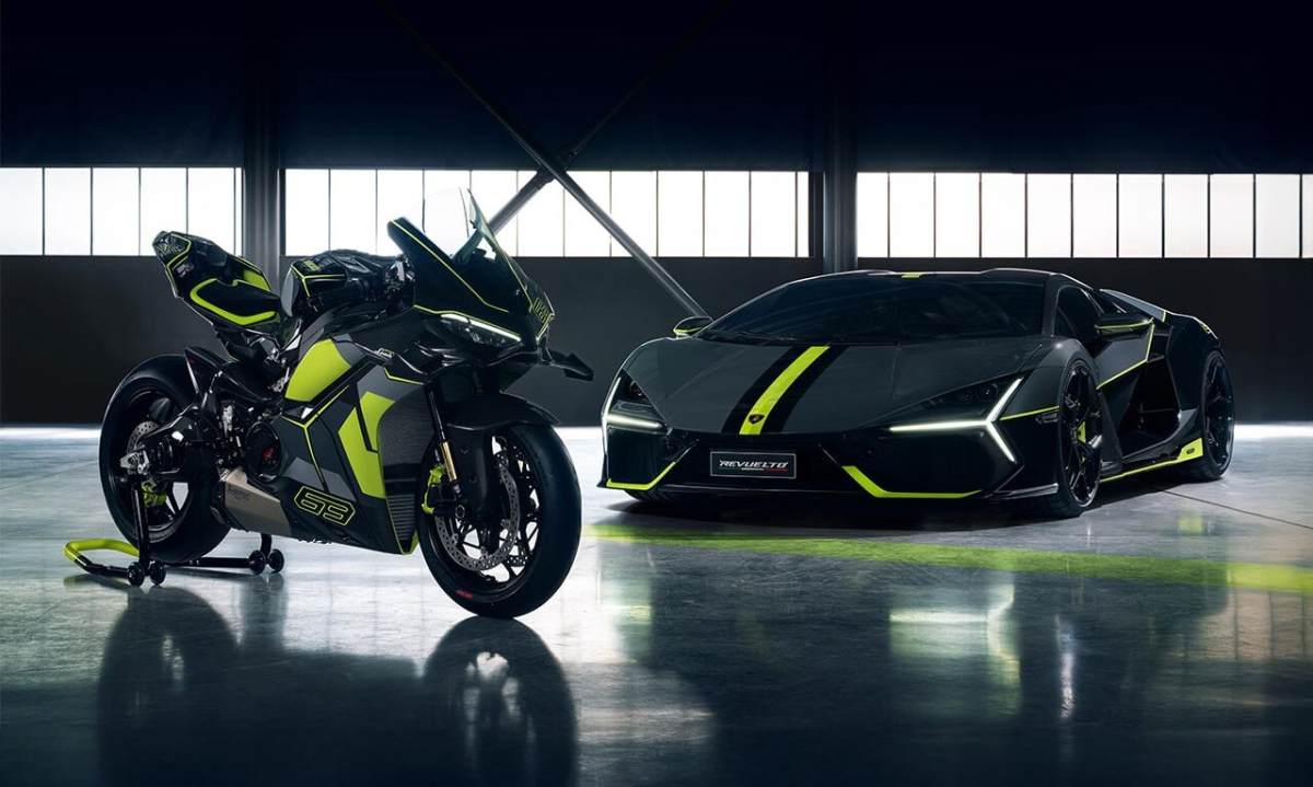 Lamborghini & Ducati 推出限量 Streetfighter V4 联名车型