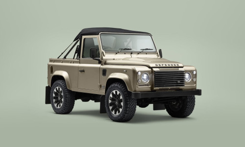 路虎宣布复刻 Defender 复古软顶车型