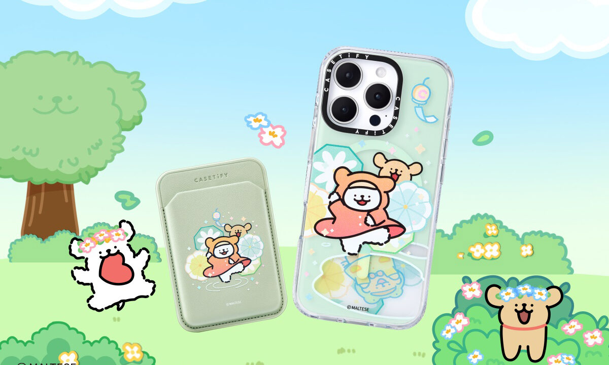 Maltese 线条小狗 x CASETiFY 艺术家合作系列夏日清爽回归